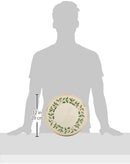 Jogo de Jantar Natalino com Pratos e Canecas – 12 Peças