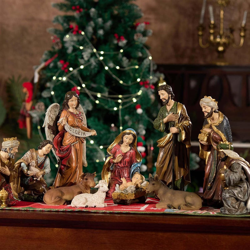 Presépio Tradicional Sagrada Família – 11 Peças (21 -32 cm)