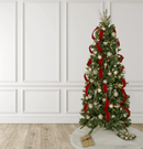 Kit de Bolas Natalinas em Vidro Dourado e Prateado (15 Peças)