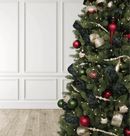 Kit de Bolas Natalinas Vermelhas e Verdes Antiestilhaço (48 Peças)