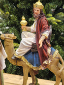 PRESÉPIO EM RESINA 11 PÇS  LUXO