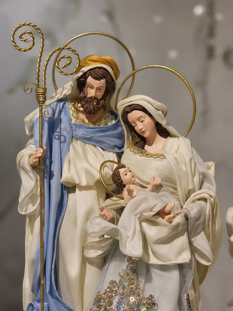 SAGRADA FAMÍLIA NA BASE AZUL